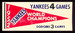 1952 Yankees / Dodgers (without backing)