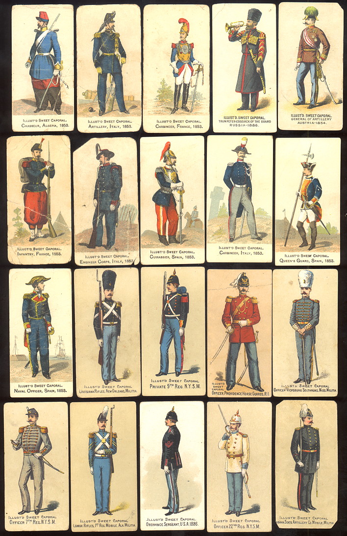 selling Kinney Bros. N224 Kinney/Sweet Caporal Military Uniforms