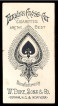 1888 N84 Playing 
Cards