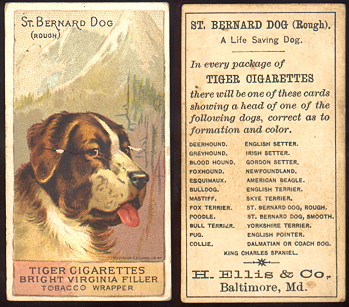 buying old baseball cards and N375 Breeds of Dogs