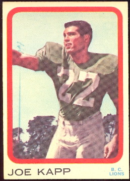 1963 Topps CFL Football Cards