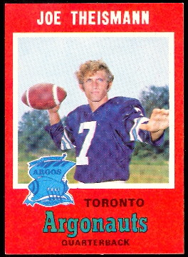 1971 Topps CFL Football Cards