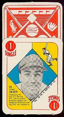 1951 topps red back