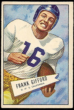 1952 Bowman Football Cards