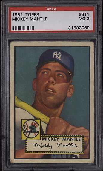 1952 topps baseball cards