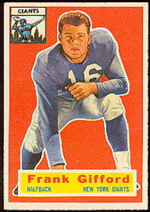 1956 Topps Football Cards