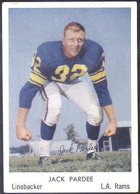 1959 Bell Brands football card