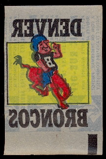 1965 topps football magic ruboffs