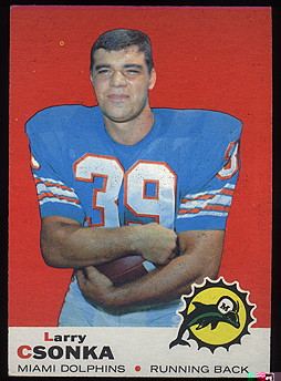 1969 Topps Football Cards