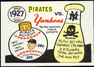 1970 Fleer Baseball Cards