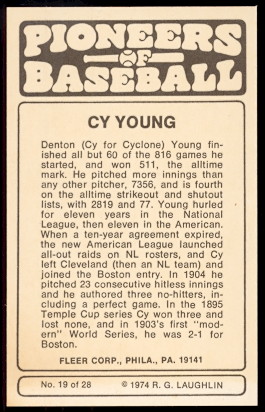 1975 Fleer Baseball Cards