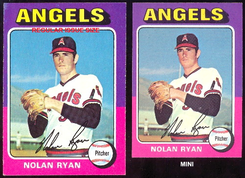 Topps 1975 Mini Baseball Cards