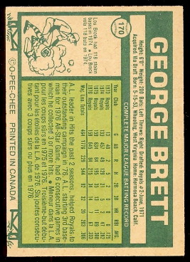 O-Pee-Chee Baseball Cards