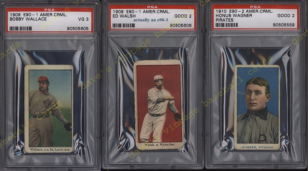 1910 E-90 American Caramel Baseball cards, Buy Baseball Cards ...