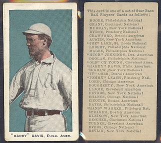 1911 E94 George Close Candy baseball card