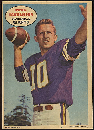 1968 Topps Football posters