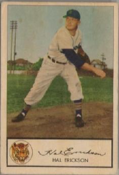 1953 Glendale Meats baseball card