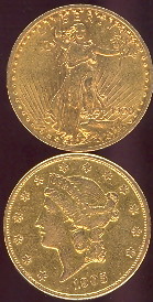 $20 U.S. Gold Coins  