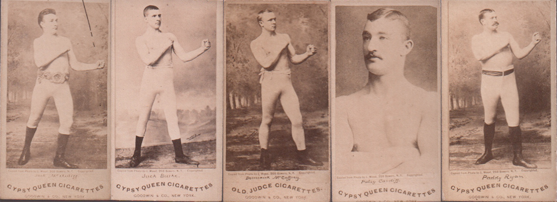 victorian era scrapbook gypsy queen boxing cards