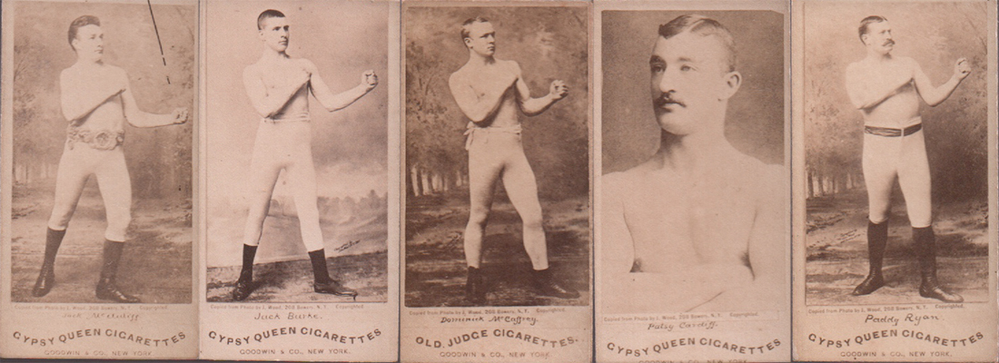 victorian era scrapbook gypsy queen boxing cards