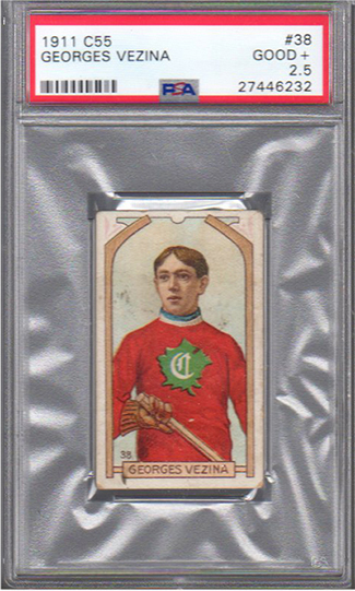 1911 C55 Imperial Hockey Card