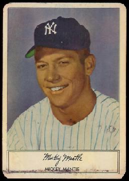 1953-1955 Stahl-Meyer franks baseball card