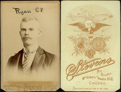 1890 Stevens Chicago Pirates Cabinets