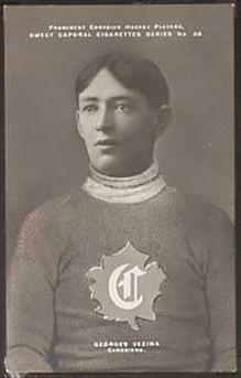 1910-1911 Sweet Caporal hockey postcard