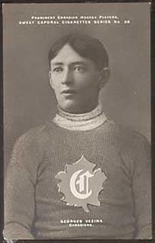 1910-1911 Sweet Caporal hockey postcard