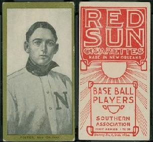 1910 Red Sun Cigarettes baseball card