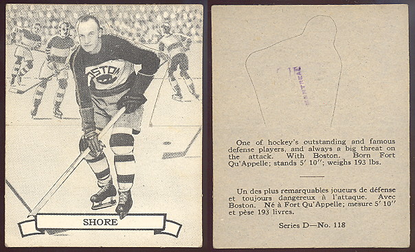 1936-1937 O-Pee-Chee hockey card