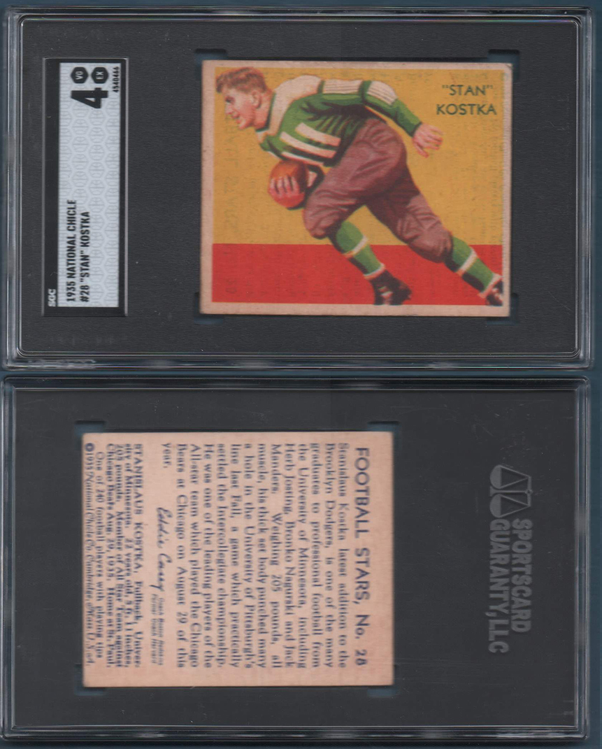 1935 National Chicle Football cards, Buy football Cards Buy Vintage