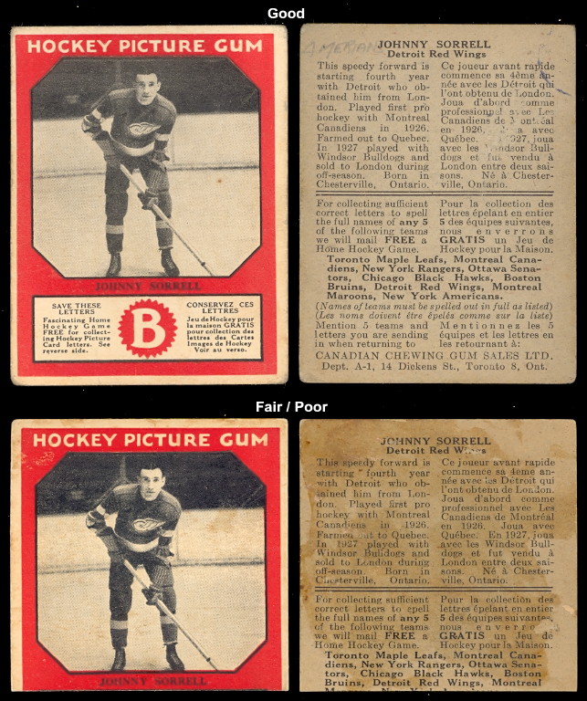 193334 Canadian Gum V252 Hockey Cards, Buy hockey Cards Buy Vintage hockey Cards for Cash