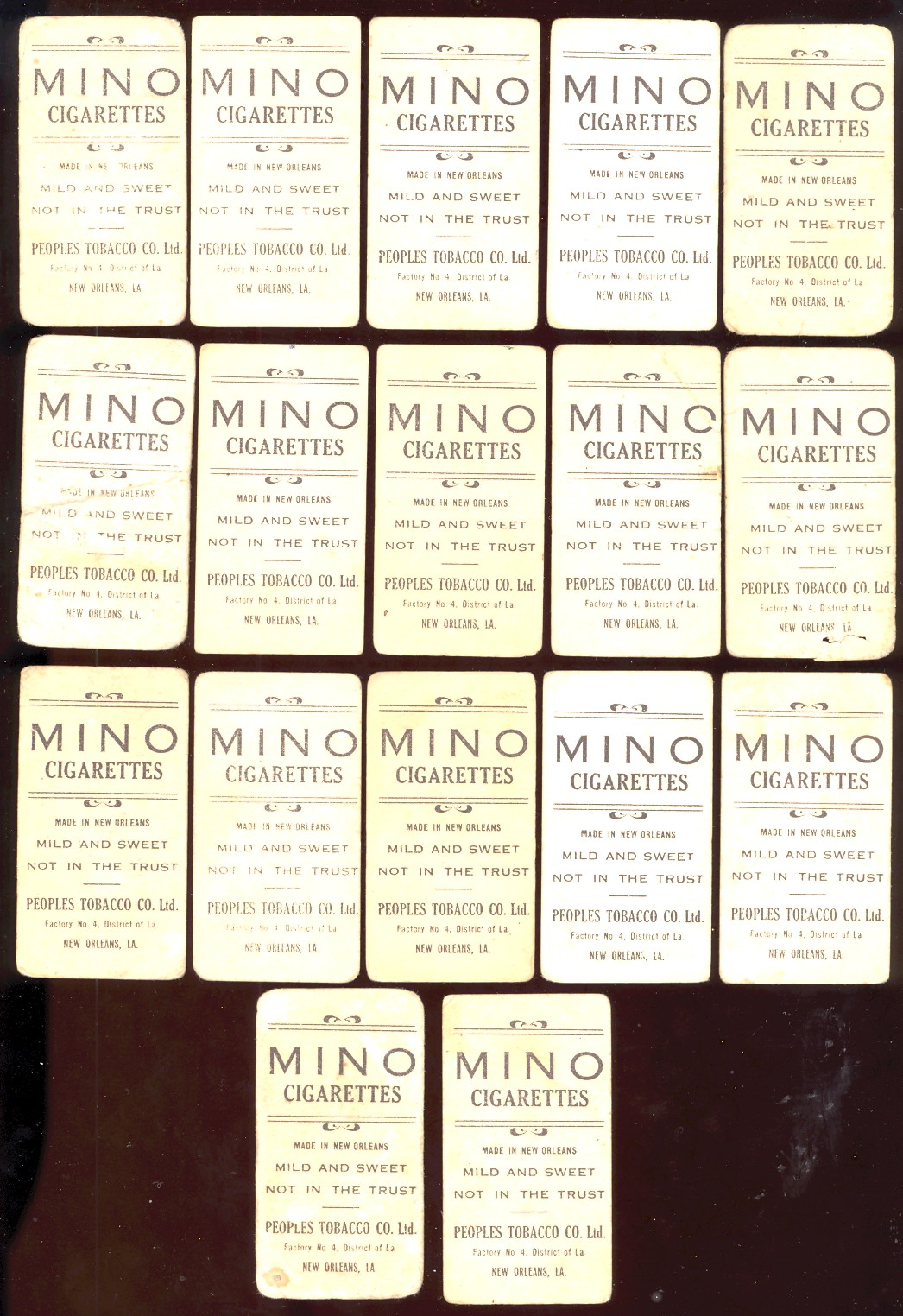 Mino, Kotton, General Baking find Minob